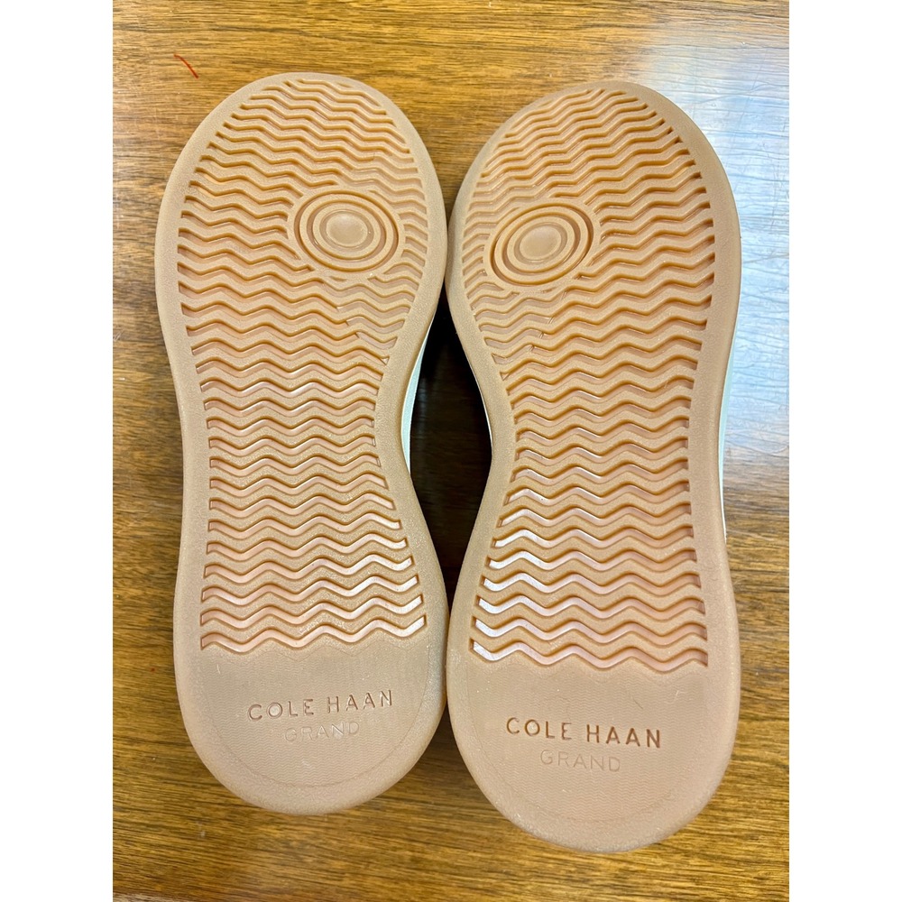 COLE HAAN Grand Crosscourt Sneakers 11 Brown Leather Suede Low Top Casual Preppy - Picture 9 of 10